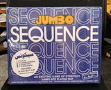 AM2899 Jumbo Sequence Game 55209 Fun And Excitenment With Friends And Family Easy Enough For Children, Challenging For Adults