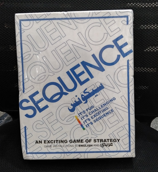 AM2918 Sequence Game 8002 Small Fun And Excitenment With Friends And Family Easy Enough For Children, Challenging For Adults Multicolour