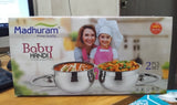 AM2947 Madhuram Prime Quality Baby Handi Stainless Steel 2 Pcs Set