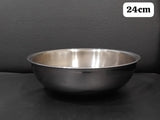 AM2957 Madhuram Prime Quality Triply Stainless Steel Kadai WithOut Handle (24 cm)