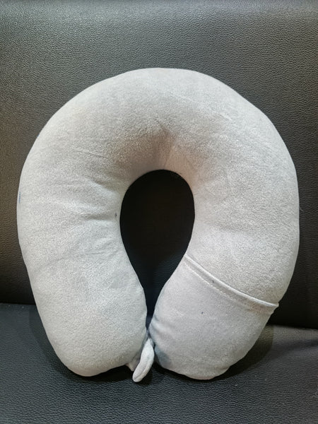 8528 SOFT NECK PILLOW FOR TRAVEL NECK PILLOW (1 PC)-Multicolor