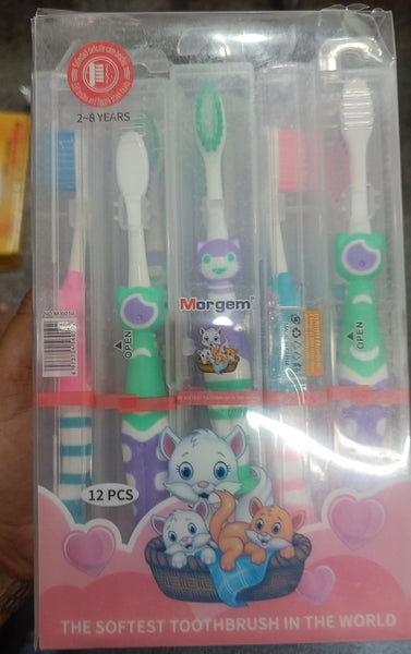 AM0213 Gooral high Quality Cartoon Kids Toothbrush for children (1Pcs)