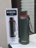 AM2983 Borosil Hydra Trek 700 ml Stainless Steel Water Bottle | Double Wall Vacuum Insulated Flask, Multicolor