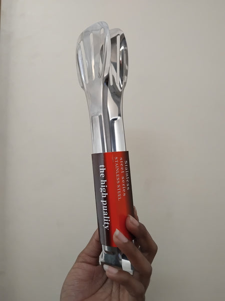 AM3133 Tong No.2 Tongs 9 Inch for Kitchen Stainless Steel