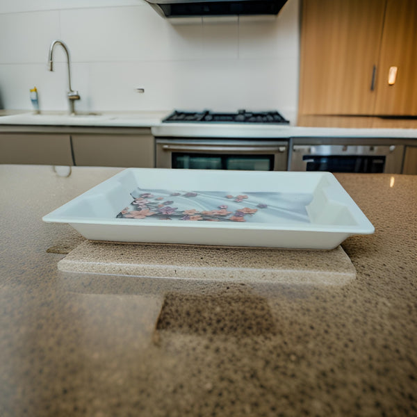 AM3218 Melamine ware Uma Magic Tray Serving Tray 21x15.21 cm