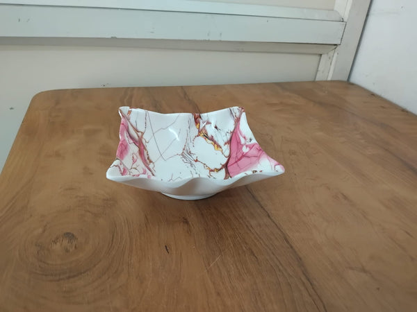 AM3233 Square Bowl 509 Marble Design