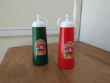 AM3282 Joyful Ketchup Tomatina bottles Color & Availablity As Per Stock Plastic Set Of 2 Piece