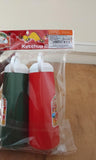 AM3282 Joyful Ketchup Tomatina bottles Color & Availablity As Per Stock Plastic Set Of 2 Piece