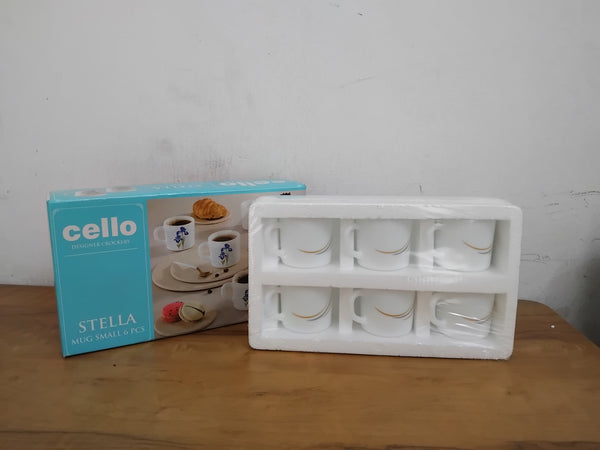 AM0320 Cello Stella Mug Small 6 Pcs