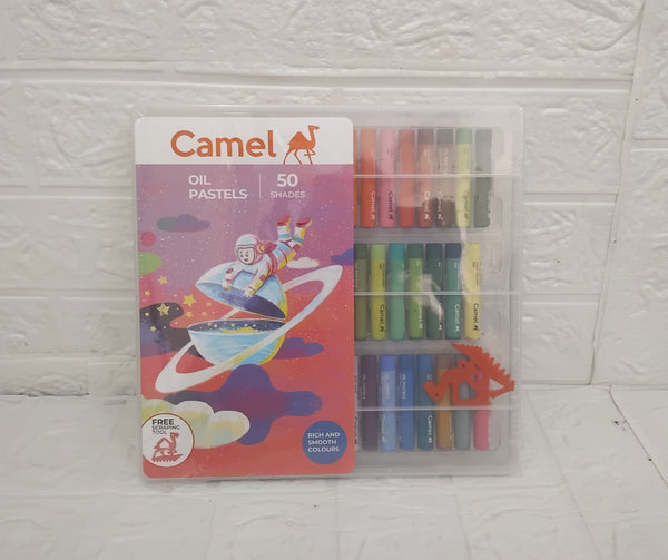 AM3389 Camel Oil Pastels Set of 25 Shades Assorted