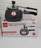 AM3396 Cello Chef Delux Aluminium Pressure Cooker 2 Ltr