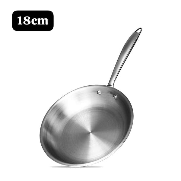 AM3427 Afinito Stainless Steel Triply Fry Pan 18Cm