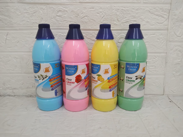 AM3501 Wonder Fresh Mix Flavored 1Ltr Floor Cleaner Fhenyle Multicolour 1 Pcs