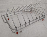 AM3523 SS Plate Stand With Handle No.8 Kitchen Rack Organizer for Home