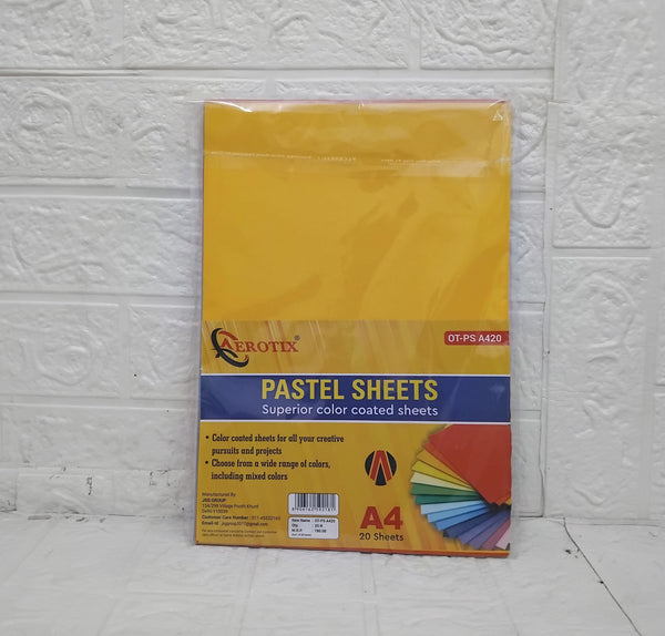 AM3536 Aerotix Pastel Sheets OT-PS A4 20 Sheet