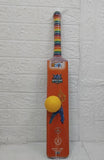 8001 Plastic Cricket Bat No.3 and Ball Toy for Kids, Bat Ball Set for Boys and Girls