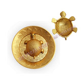 AM3608 Vastu Feng Shui Icchapurti Tortoise With Plate 1 Pcs