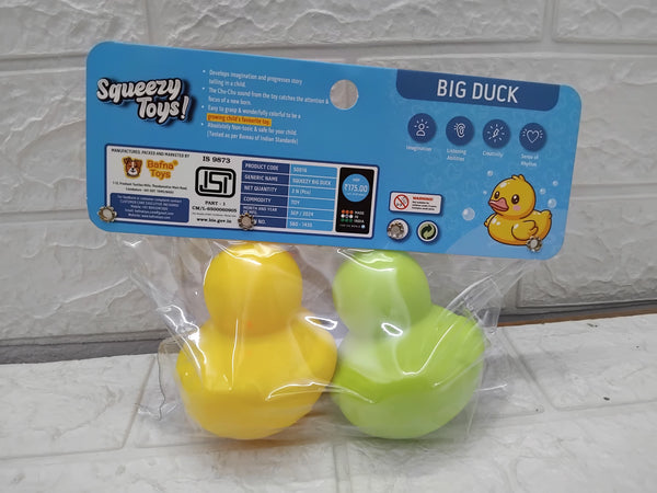 AM3622 Bafna's Toys Squeezy Big Duck S0016 2 Pcs