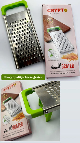 AM3711 Stainless Steel Cheese Grater with Handle (Small) For Kitchen 1 Pcs