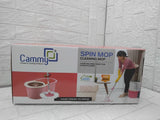 AM3627 Cammy SS Roi Floor Cleaning Mop with Bucket and Microfiber Refill