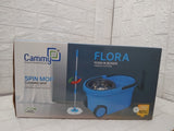 AM3628 Cammy SS Flora Floor Cleaning Mop with Bucket and Microfiber Refill