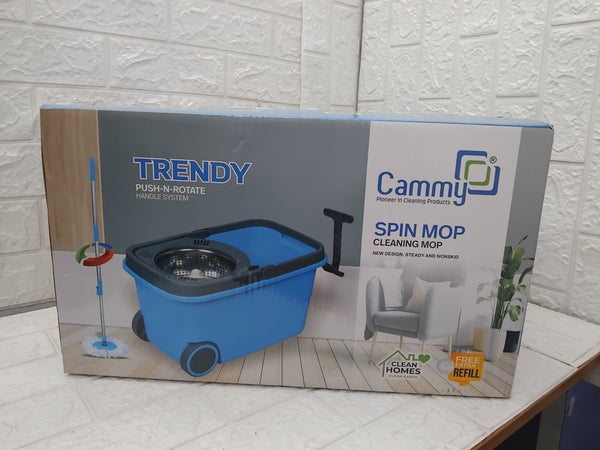 AM3629 Cammy SS Trendy Floor Cleaning Mop & Bucket Microfiber Refill