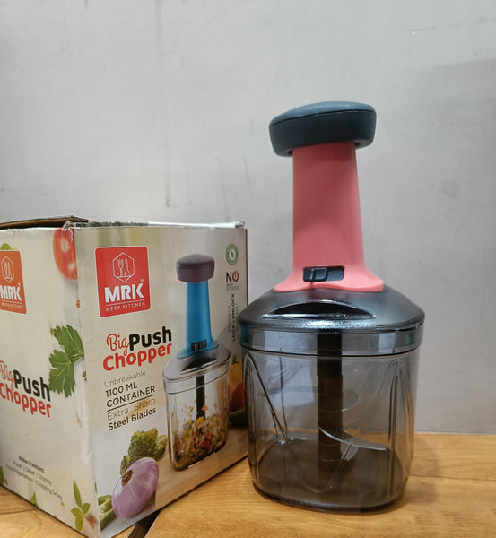 10195 2in1 Press Vegetable Choppers for Kitchen (1100 ML)