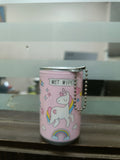 AM3863 Unicorn Mini Baby Wet Wipes Tin Pack ,Tissue Can for Cleaning Face Body