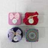 AM5920 Multi-Design Elegant Mini Gift Tin with Decorative Lid (Pack of 1 pc)