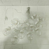 Di0072 12 Ball String LED Lights with Flashing Modes Decoration 6x6 (Multicolour)