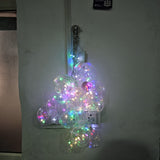 Di0072 12 Ball String LED Lights with Flashing Modes Decoration 6x6 (Multicolour)