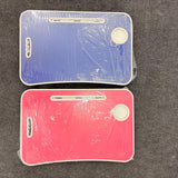 AM5051 Foldable Laptop Study Table with Cup Holder Multipurpose Bed Writing Desk Table for Home School Students (Brown)