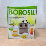 AM6174 Borosil Gourmet Square Glass Lunch Box Set