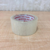 AM0292 (PACK OF 1) Clear Packing Tape 2 inch (Transparent ) - 48mm / 2" Width - BOPP Industrial Packaging Tape
