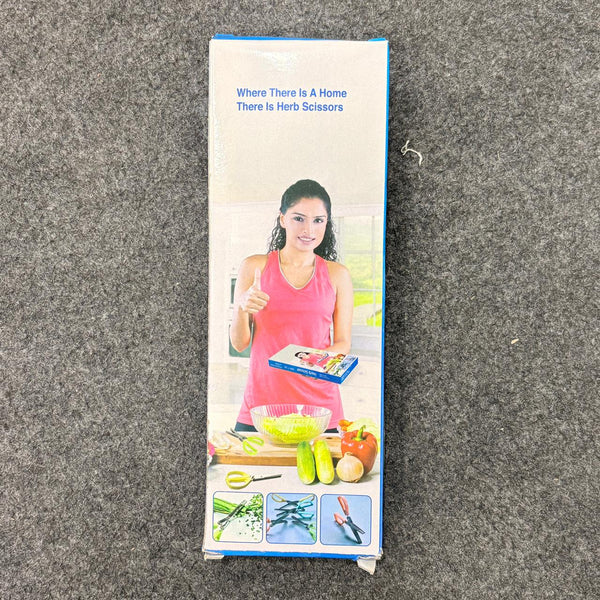 1563 Multifunction Vegetable Stainless Steel Herbs Scissor with 5 Blades