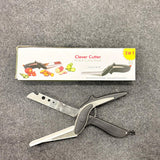 0073 Stainless Steel 4 in 1 Clever Cutter, Black