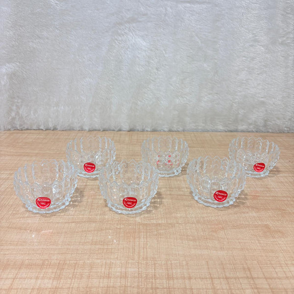 AM5964 Crystal Glass Ice Cream and Dessert Bowl - Set of 6 Pcs 150 ml