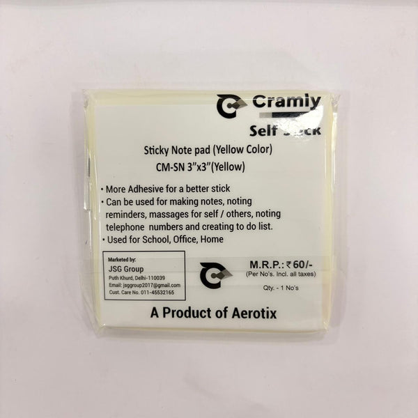 AM0428 Sticky Note Cube 100 Sheets (3x3)