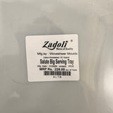 AM3868 Printed Plastic Salute Big Serving Tray - 1 Pcs (Multi-Design)