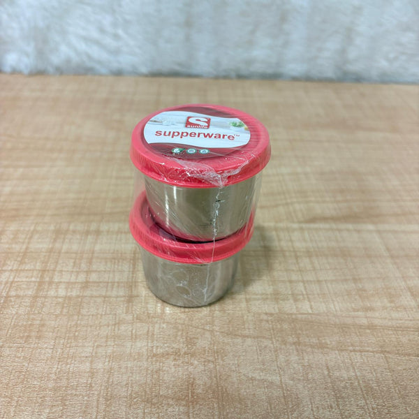 3334 Steel Nano Container With Airtight Lid - No.72 (Pack of 2)