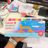 AM3312 Camel Wax Crayons Extra Long 26 Shades