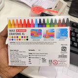 AM3311 Camel Wax Crayons Extra Long 16 shades