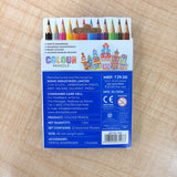 3201 Doms Colour Pencils 12 Shades