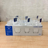 AM3742 Glass Tea Cup Set of 6 (SMTC2371)