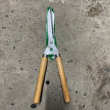 0455 Wooden Handle Hedge Shears, Bush Clipper