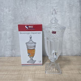 AM3722 Crystal Glass Beverage Dispenser with Tap 1 Pcs