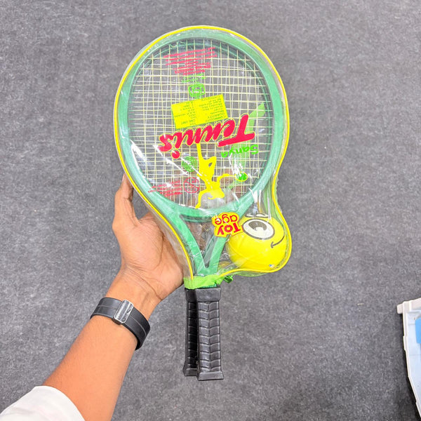 AM0197 Sanya Racket Set for Kids with Ball Outdoor and Indoor Sports Tennis Toys - 15inch