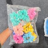 AM1197 Stone Scrunchies Silvermerc Designs Set Of 1 Pearl Hair Scrunchies Multicolour Pack Of 1