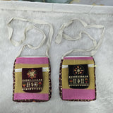 Di0039 Mobile Cover Jute Purse with Strap Belt â€“ Traditional Handcrafted Purse Design