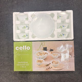 Di0229 Cello Crockery Imperial Plus Dessert Set – 7 Pcs (Oxford Design)